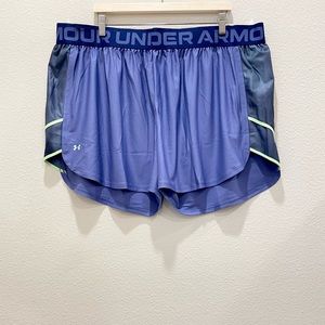 NWT! UNDER ARMOUR Purple Loose Fit Athletic Shorts!